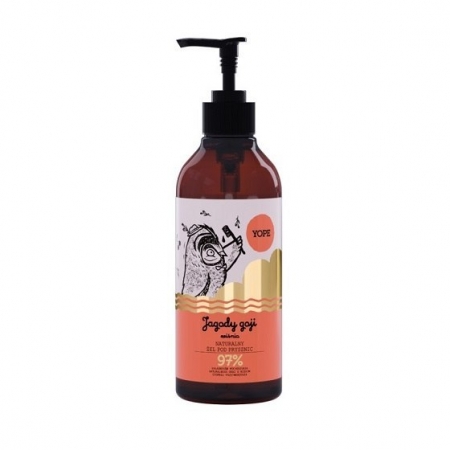 YOPE Naturalny żel pod prysznic JAGODY GOJI i WIŚNIA 400ml